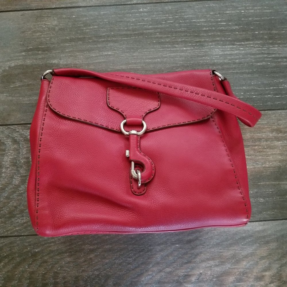 Prada Red Leather Handbag
